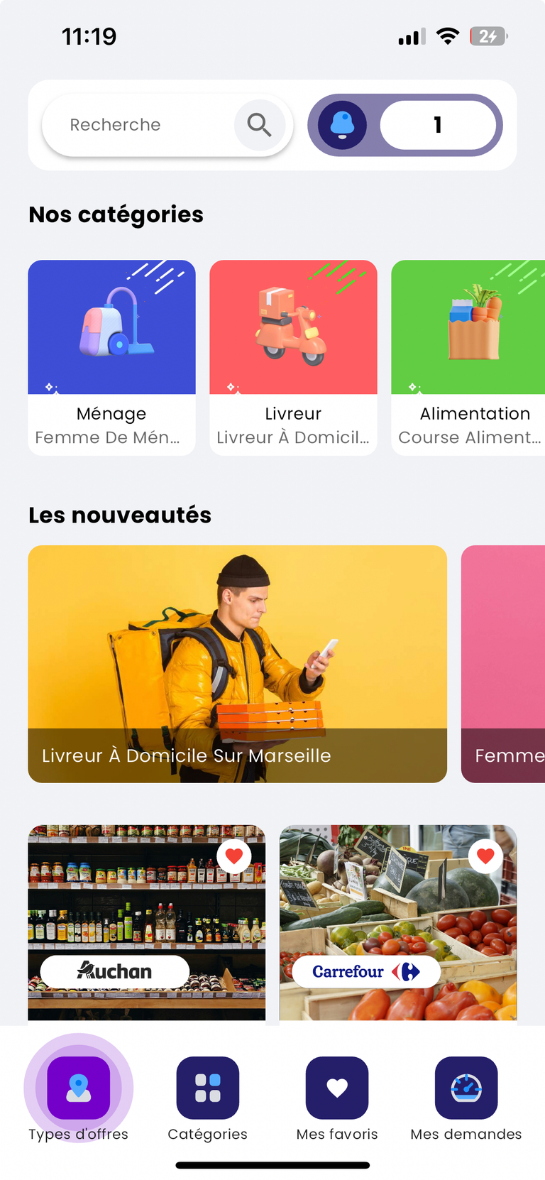 Des services, près de chez vous découvrir nos catégories